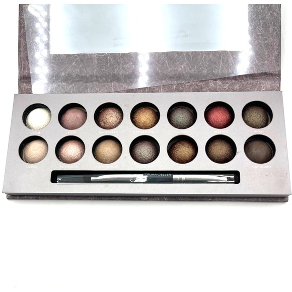 Laura Geller The Delectables Eye Shadow Palette Smokey Neutrals 14 Shades in Box - Picture 3 of 5